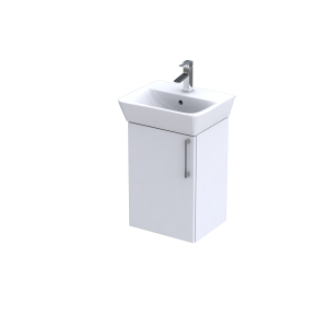 Waschtisch-Unterbau zu concept 100 Handwaschbecken style 450 mm, 1 T&uuml;r