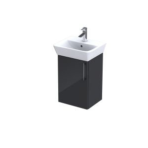 Waschtisch-Unterbau zu concept 100 Handwaschbecken style 450 mm, 1 T&uuml;r