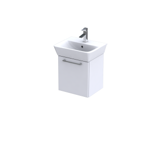 Waschtisch-Unterbau zu concept 100 Handwaschbecken style 450 mm, 1 Auszug