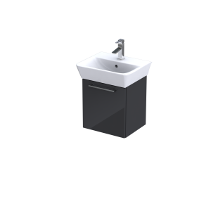 Waschtisch-Unterbau zu concept 100 Handwaschbecken style 450 mm, 1 Auszug